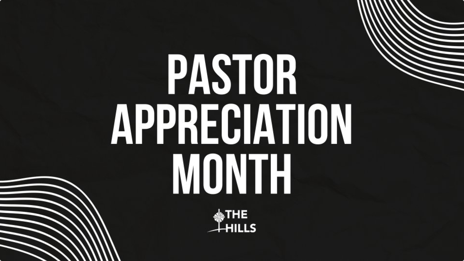 Pastor Appreciation Month
