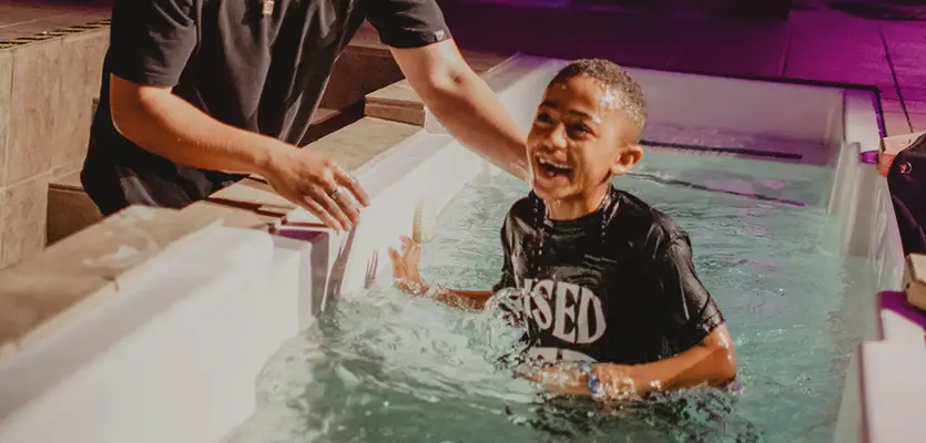 Baptism celebration service - taking the next step in your faith journey